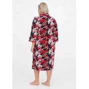 Халат Romeo Life XL,2XL,3XL,4XL,5XL  велюр 1125